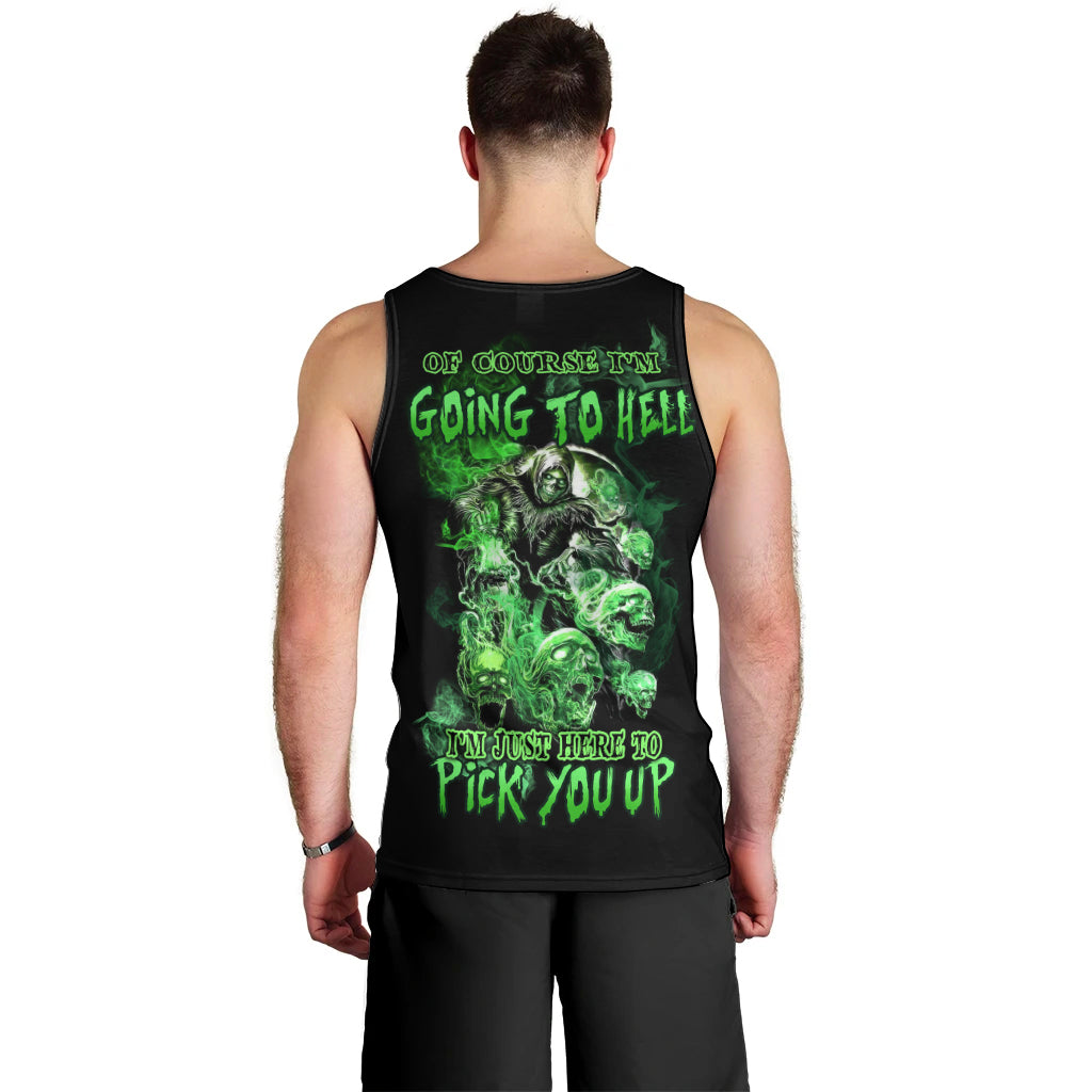 I Am The Storm Skull Men Tank Top - Wonder Print Shop