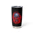 When I Was Born Fire Skull Tumbler Cup