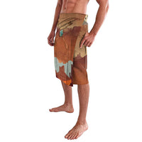 Geronimo Native American Lavalava Rifle and Desert Landscape Native American Warrior - Wonder Print Shop