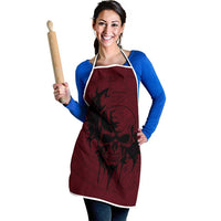 Demonic Skull Sigil Vikings Apron Dark Gothic Rune Grunge Illustration