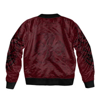 Demonic Skull Sigil Vikings Bomber Jacket Dark Gothic Rune Grunge Illustration