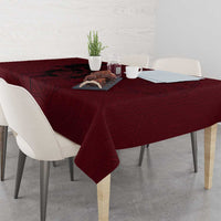 Demonic Skull Sigil Vikings Tablecloth Dark Gothic Rune Grunge Illustration
