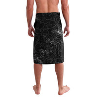 American Eagle Bowling Lavalava with Distressed Flag and Grunge Pattern in Red White and Blue - Wonder Print Shop