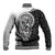 Viking Odin Baseball Jacket Ravens of Valhalla with Helm of Awe and Ancient Rune Patterns - Wonder Print Shop