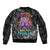 Skull Bomber Jacket Your Demons Hide Under Your Bed Mine Hide Inside My Head - Wonder Print Shop