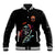 Reaper Skull Baseball Jacket I Can Fix Stupid But It's Gonna Hurt - Wonder Print Shop