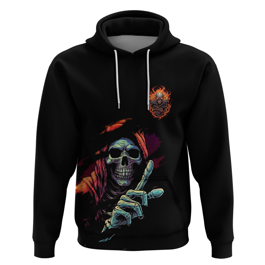 Reaper Skull Hoodie I Can Fix Stupid But It's Gonna Hurt - Wonder Print Shop