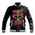 Day Of The Dead Sugar Skull Baseball Jacket Dia De Los Murtos - Wonder Print Shop