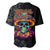 Day Of The Dead Sugar Skull Baseball Jersey Dia De Los Murtos - Wonder Print Shop