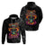 Day Of The Dead Sugar Skull Hoodie Dia De Los Murtos - Wonder Print Shop