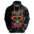 Day Of The Dead Sugar Skull Hoodie Dia De Los Murtos - Wonder Print Shop