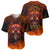 Fire Skull Baseball Jersey Of Course I'm Going To Hell I'm Just Here To Pick You Up - Wonder Print Shop