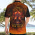 Fire Skull Hawaiian Shirt Of Course I'm Going To Hell I'm Just Here To Pick You Up - Wonder Print Shop