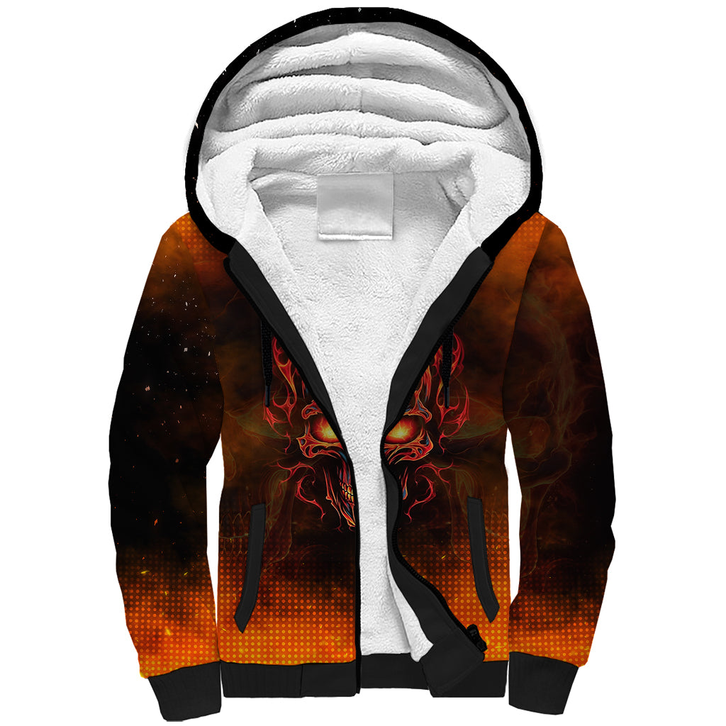 fire-skull-sherpa-hoodie-of-course-im-going-to-hell-im-just-here-to-pick-you-up