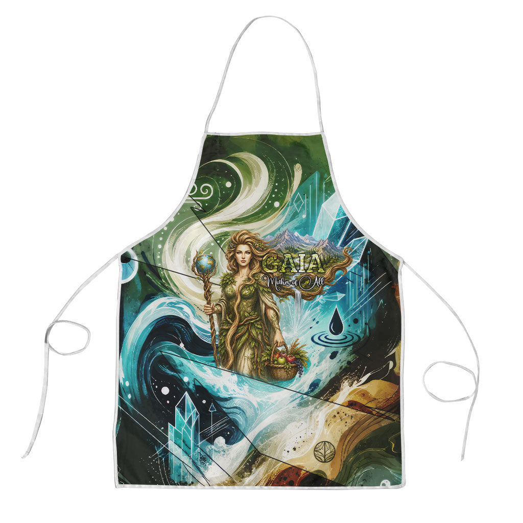 Gaia Mother Of Earth Goddess Apron Greek Mythology Sacred Geometry Fantasy