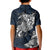 Viking Kid Polo Shirt Legendary Viking Boar and Intricate Norse Patterns - Wonder Print Shop