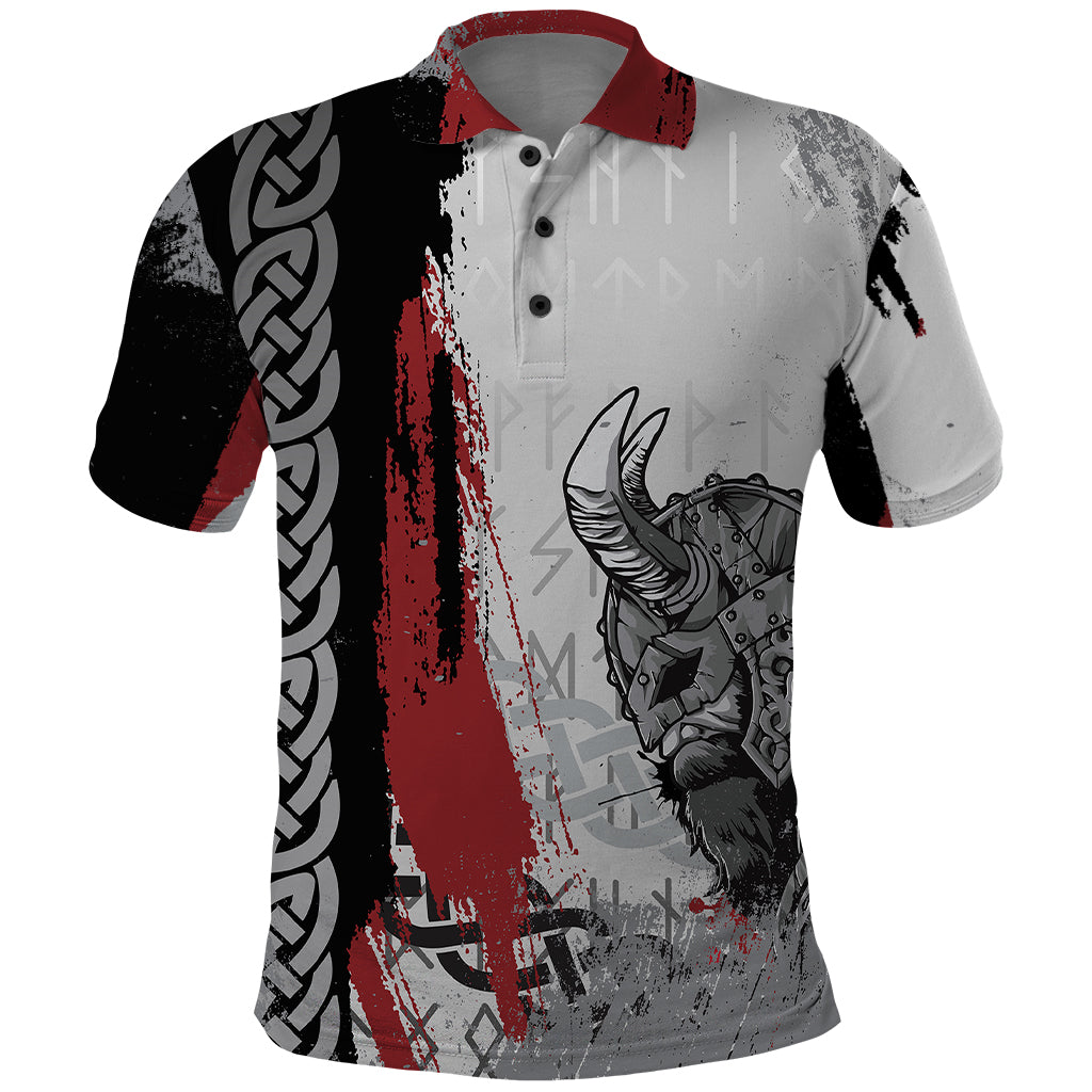 Viking Polo Shirt Warrior Come To Valhalla - Wonder Print Shop