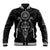 Viking Valhalla Baseball Jacket Odin and Drakkar Pattern - Wonder Print Shop