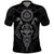 Viking Valhalla Polo Shirt Odin and Drakkar Pattern - Wonder Print Shop