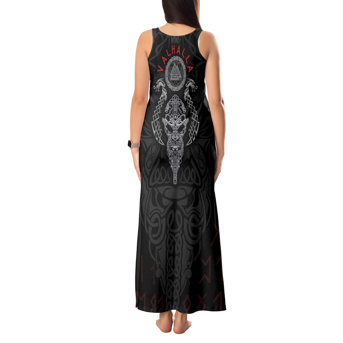 viking-valhalla-tank-maxi-dress-odin-and-drakkar-pattern