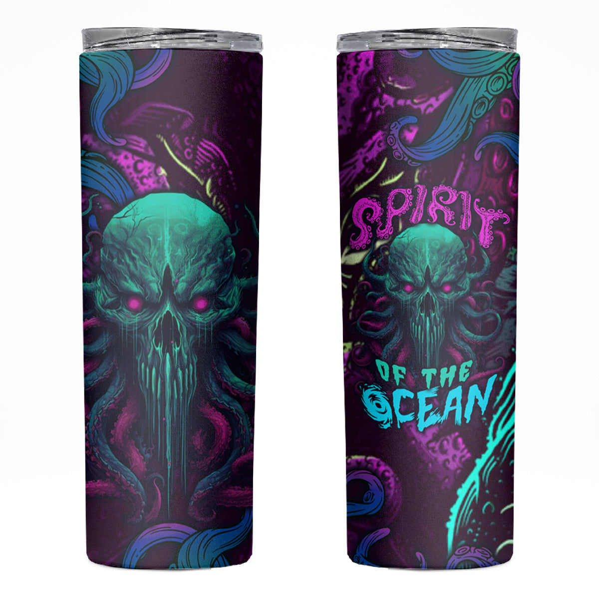 Spirit Of the Ocean Skinny Tumbler