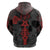 Skull Horror - Satan Symbol Grunge Hoodie - Wonder Print Shop