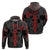 Skull Horror - Satan Symbol Grunge Hoodie - Wonder Print Shop