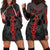 Skull Horror - Satan Symbol Grunge Hoodie Dress - Wonder Print Shop