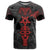 Skull Horror - Satan Symbol Grunge T Shirt - Wonder Print Shop