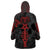 Skull Horror - Satan Symbol Grunge Wearable Blanket Hoodie - Wonder Print Shop