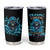 Warning To Avoid Injury Mad Reaper Skull Tumbler Cup