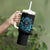 Warning To Avoid Injury Mad Reaper Skull Tumbler With Handle