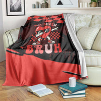 Six Seven Bruh Heart Blanket 67 Meme Cool Valentine’s Day Character Dabbing