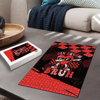 Six Seven Bruh Heart Puzzle 67 Meme Cool Valentine’s Day Character Dabbing