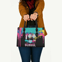 100 Days of School Baseball Leather Bag with Sweet Melting Drip Pattern