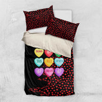 Valentine’s Day 67 Meme Six Seven Bedding Set Gen Alpha Conversation Hearts