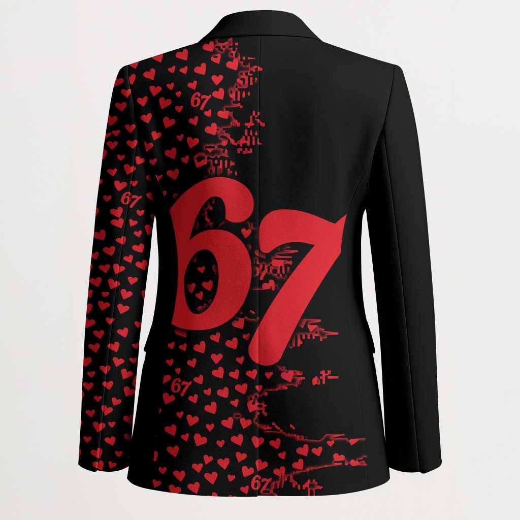 Valentine’s Day 67 Meme Six Seven Blazer Gen Alpha Conversation Hearts
