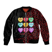 Valentine’s Day 67 Meme Six Seven Bomber Jacket Gen Alpha Conversation Hearts
