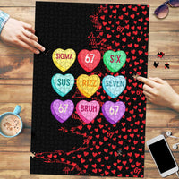 Valentine’s Day 67 Meme Six Seven Puzzle Gen Alpha Conversation Hearts