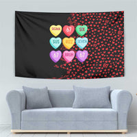 Valentine’s Day 67 Meme Six Seven Tapestry Gen Alpha Conversation Hearts