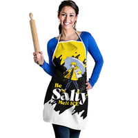 Be Salty Melt Ice Apron with Bold Splash Pattern