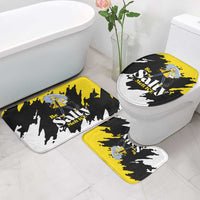 Be Salty Melt Ice Bathroom Set with Bold Splash Pattern