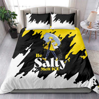 Be Salty Melt Ice Bedding Set with Bold Splash Pattern