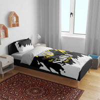 Be Salty Melt Ice Bedding Set with Bold Splash Pattern