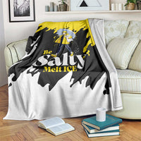 Be Salty Melt Ice Blanket with Bold Splash Pattern
