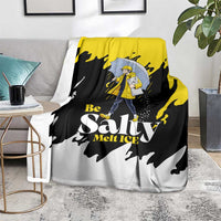 Be Salty Melt Ice Blanket with Bold Splash Pattern