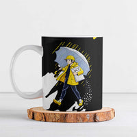 Be Salty Melt Ice Ceramic Mug with Bold Splash Pattern