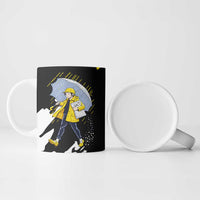 Be Salty Melt Ice Ceramic Mug with Bold Splash Pattern