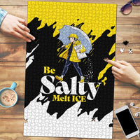 Be Salty Melt Ice Puzzle with Bold Splash Pattern