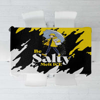 Be Salty Melt Ice Tablecloth with Bold Splash Pattern